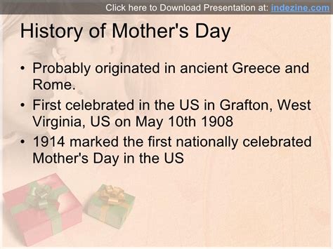 date ng mother's day|Historical facts about Mother’s Day .